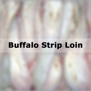 Buffalo Strip Loin