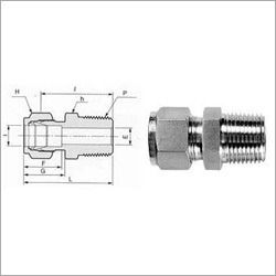 Male Connector Tube Fittings