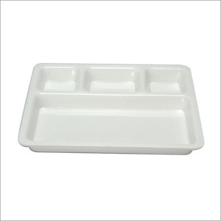 Acrylic Four Portion Plate
