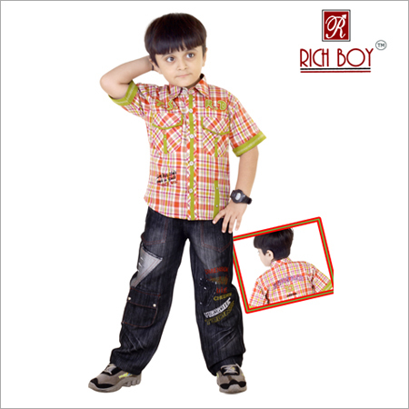 Boys Ccasual Cotton Full Suit