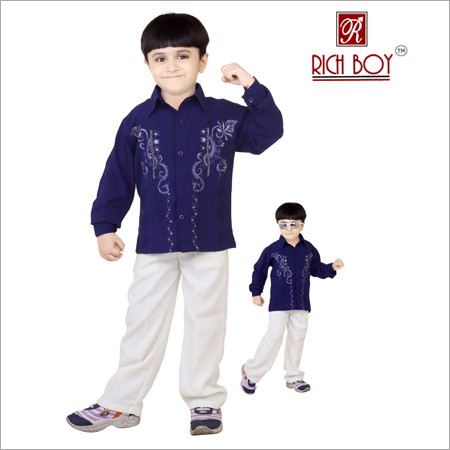 BOY'S CAUSAL COTTON FULL SUIT