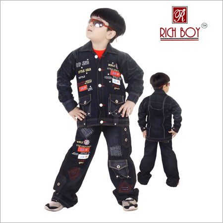 BOY'S JACKET FULL SUIT (3PCS JACKET)