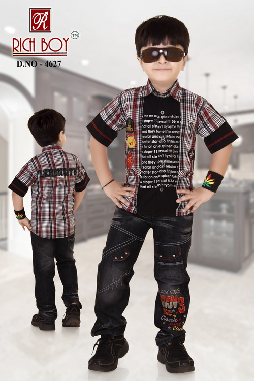 BOY'S CAUSAL COTTON FULL SUIT