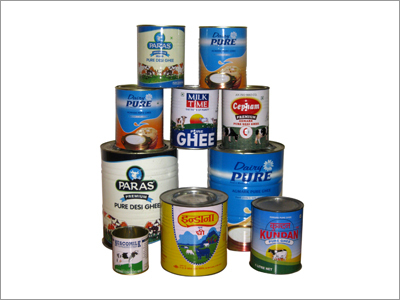 Dairy Tin Containers