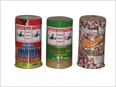 Tobacco Tin Containers