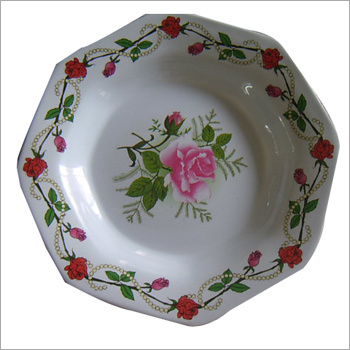 Octagonal Soup Plate