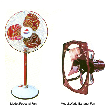 Pedestal Fan & Exhaust Fan