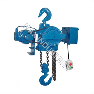 2 Ton Motorized Chain Pulley Block Manufacturer Supplier Exporter