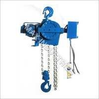 3 Ton Motorized Chain Pulley Block - Color: Blue