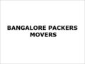 Bangalore Packers Movers