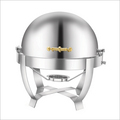 Round Roll Top Chafing Dish