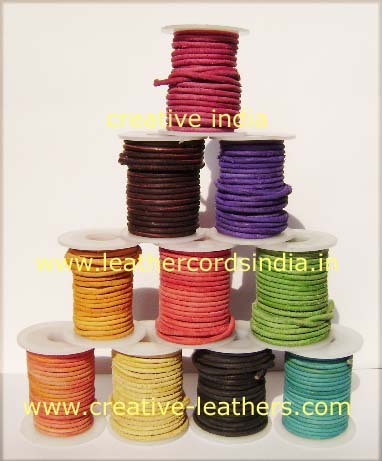 Round Leather Cords