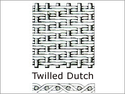 Twilled Dutch Wire Mesh