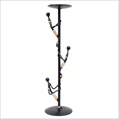 Handcrafted Metal Candle Stand