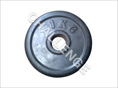 Body building 1 kg Rubber plates