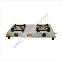 Biogas Double Burner S.S Stove