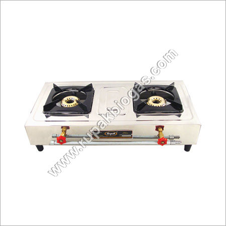 Biogas Double Burner Stove Classic