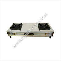 Biogas Double Burner Stove Royal Handle Type