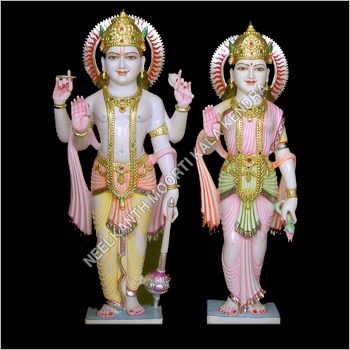 Vishnu & Laxmi Statue
