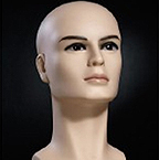 Men's Mannequin Heads