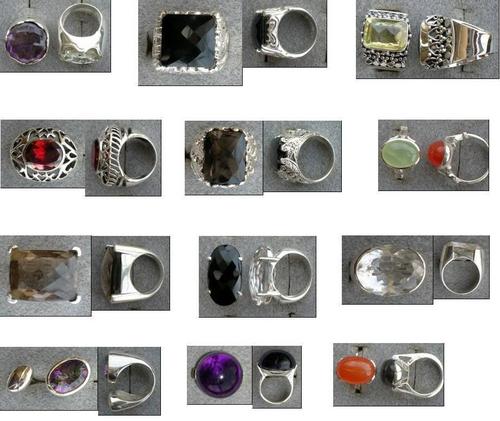 Assorted Sterling Silver Rings