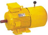 Yellow Electric Brake Motor
