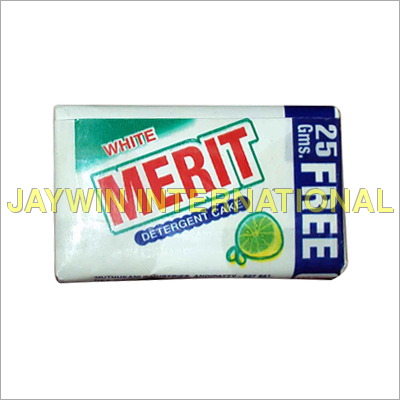 White Merit Detergent Cake