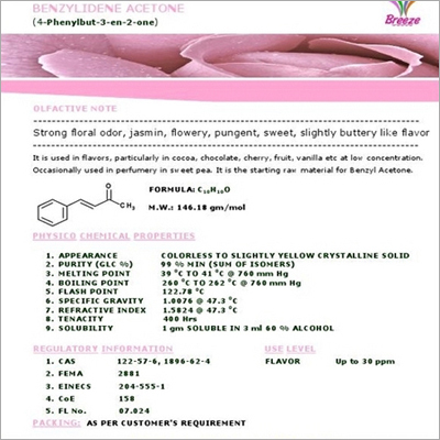 BENZYLIDENE ACETONE