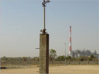 Dust Suppression System Stack Yard