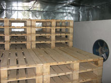 Heat Treatment Wooden Pallets