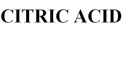 Citric Acid