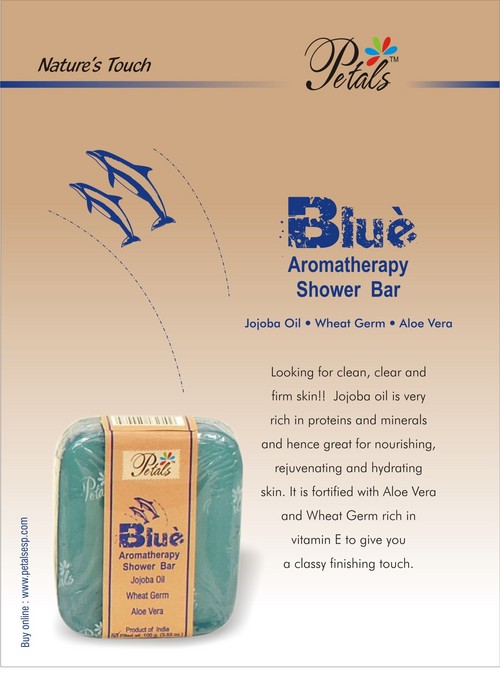 Blue Aromatherapy Shower Bar