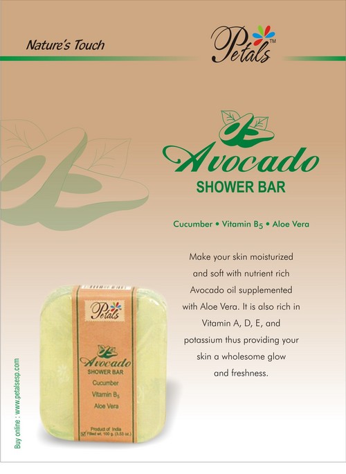 Avocado Shower Bar
