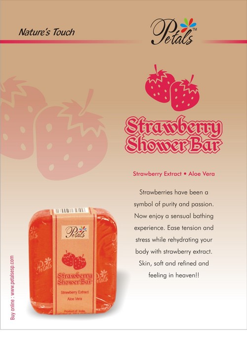 Strawberry Shower Bar