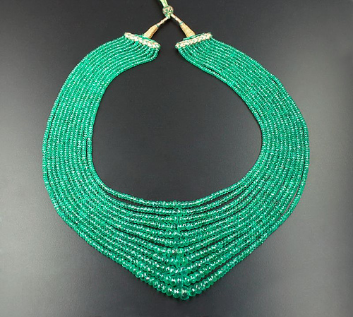 Emerald Beads Necklaces