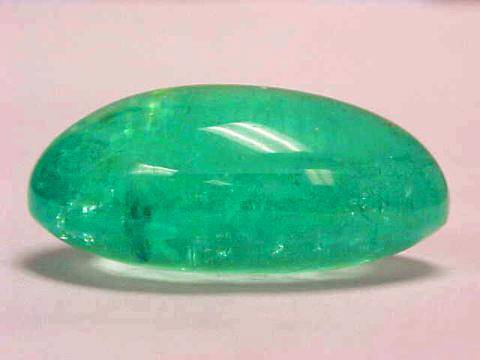 Emerald zambian cabochoins