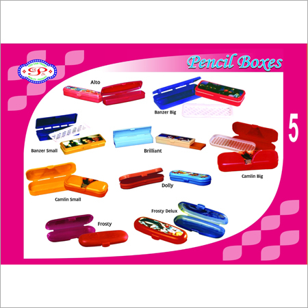 Plastic Pencil Boxes