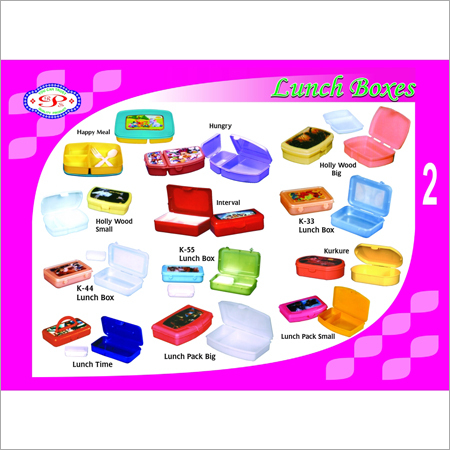 Plastic Lunch Boxes