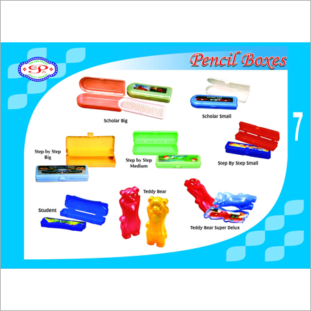 Plastic Pencil Boxes