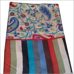 Designer Silk Wool Stole