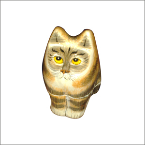 Papier Mache Cat Box