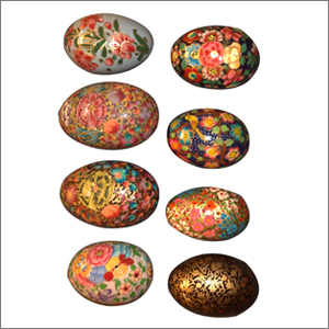 Papier Mache Decorative Easter Eggs