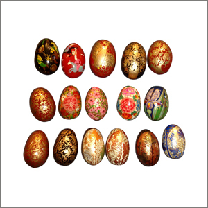 Papier Mache Easter Eggs