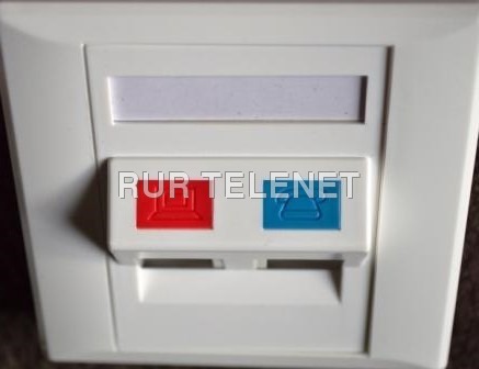 Dual Angular Face Plate