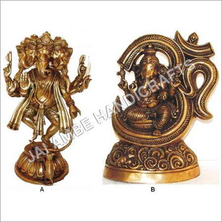 Brass Ganesh Statue