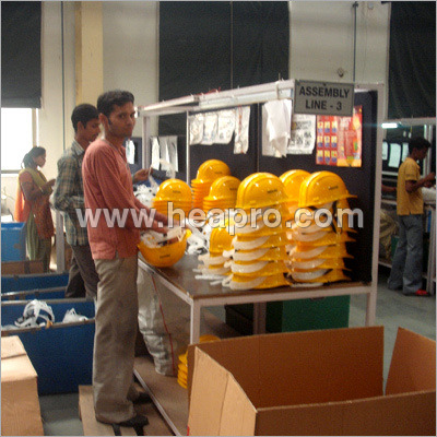 Helmet Assembly Line