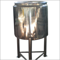 Jacketed Tank - Stainless Steel Variable Capacity Polished Finish | Temp Control Easy Clean Durable Corrosion Resist Consistent Temp Steel Legs Sanitary Welding