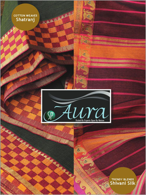 Cotton Weaves Shatranj Saree