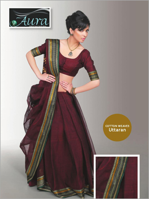Cotton Weaves Uttaran Saree