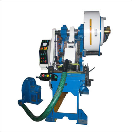 Industrial Pneumatic Power Press - Color: Blue